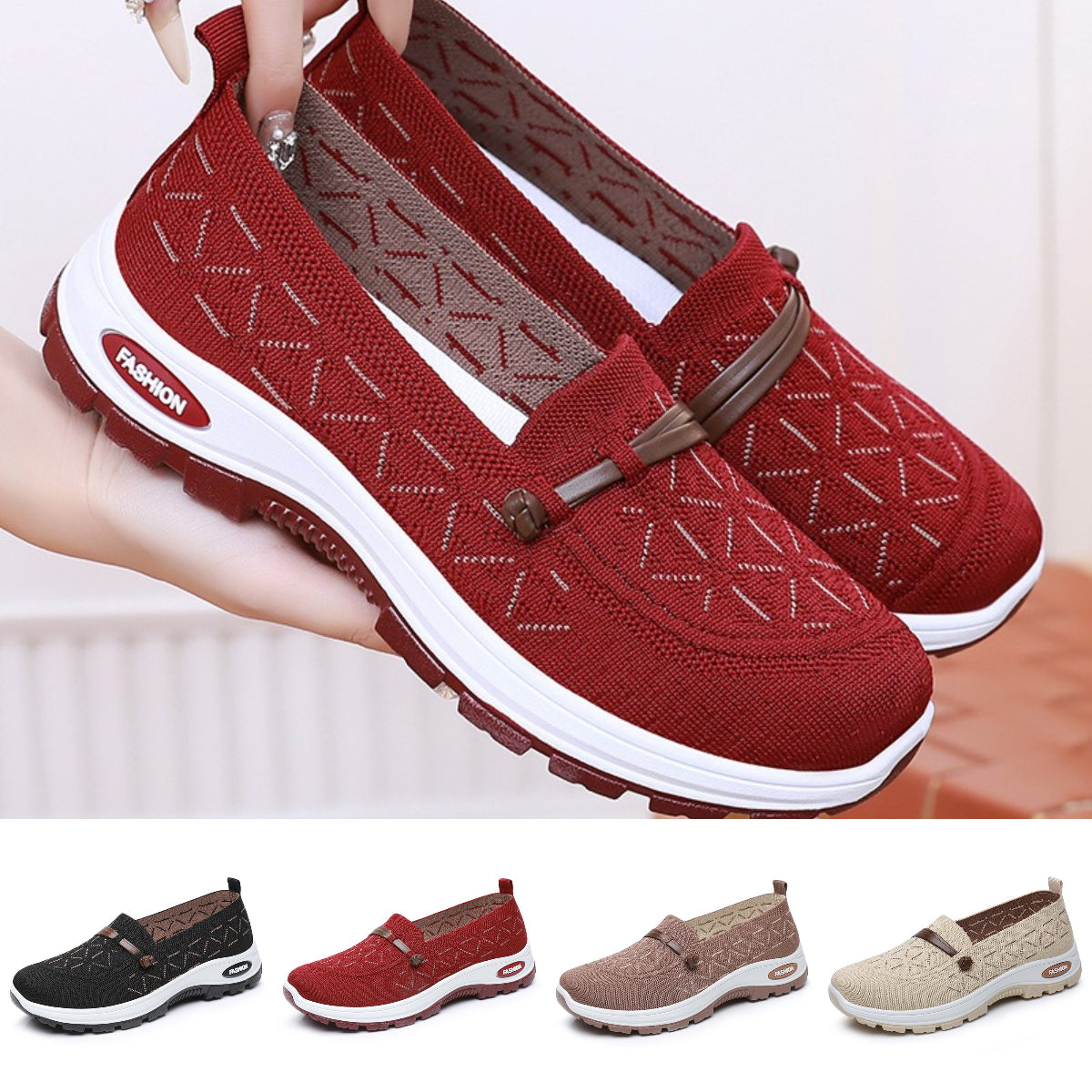 💖🥿[Novi modeli]🌹 [36-41] 2025 nove ljetne cipele za slobodno vrijeme za žene, prozračne i nisu zagušljive, dobre elastičnosti