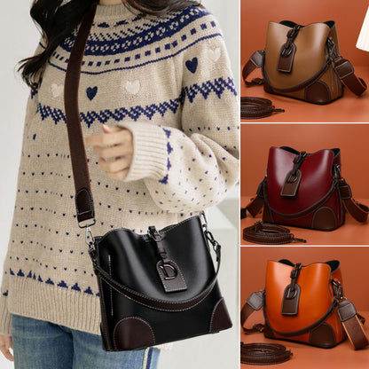 💗👜💗【50% popusta 🔥】【Uključuje 3 remena】👛 ženska kožna torba u obliku vrećice s velikim kapacitetom, višenamjenska torba za rame i nošenje preko tijela