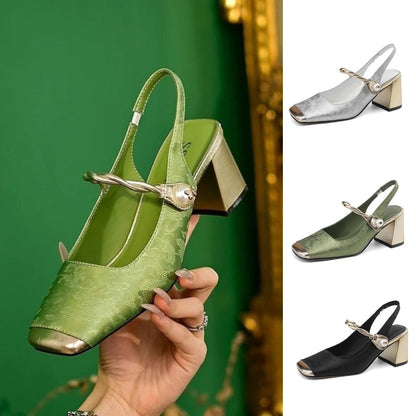 💕🌈【35-40】✨Ženske cipele Mary Jane, s retro uzorkom i izvezenim cvijećem, moderne, ljeto 2025.👡