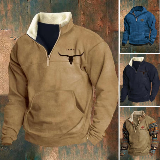 🌹✨👔【S-5XL】Nova modna muška majica dugih rukava s 3D printom iz 2025.