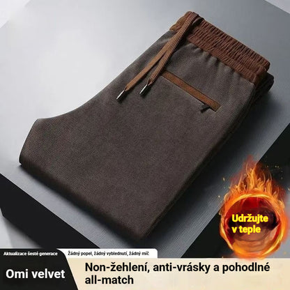 🔥Kupite jedan, dobijte jedan gratis🔥 Jesensko/zimske ležerne hlače - široke i udobne, podstavljene flisom, kombinezon