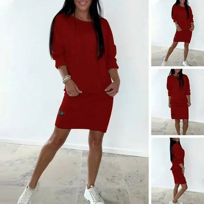 🎁【Vremenski ograničena ponuda】👗 Nova ženska uska pamučna haljina za 2025. godinu, topla i moderna