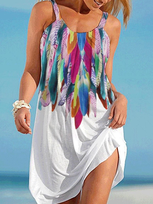 🌹👗[50% popusta]💖 [S-5XL] 🎁Nova ljetna haljina za plažu s printom tregera, moderna i ležerna, udobna na dodir, visokokvalitetna tkanina