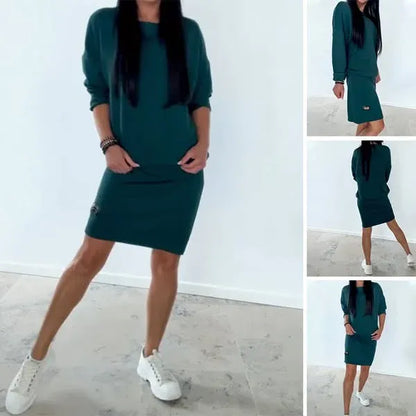 🎁【Vremenski ograničena ponuda】👗 Nova ženska uska pamučna haljina za 2025. godinu, topla i moderna