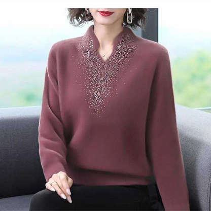 🔥【Vremenski ograničena ponuda】【M-5XL】Ženski jesensko/zimski vuneni džemperi