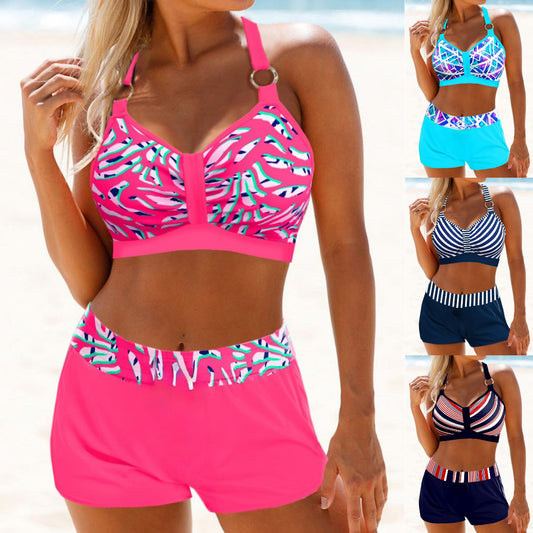 【✨50% popusta】👙 【S-5XL】Ljeto 2025. Novi seksi modni bikini velikih veličina 【Gornji dio + hlače】