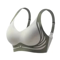 😍【Paket od 2 komada】Ženski jednodijelni grudnjak bez žica, sportski grudnjak Jednodijelno donje rublje❤️【40-85KG】Udobno i prozračno