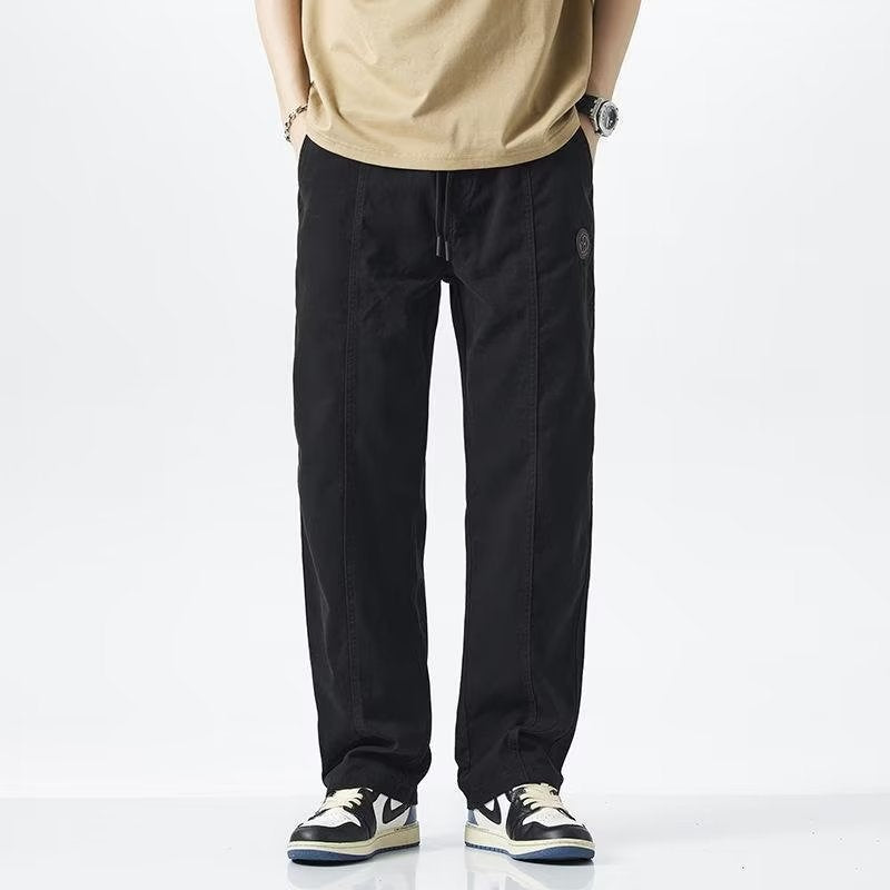【M-5XL】Moderne, udobne i široke muške ležerne hlače, idealne za jesen i zimu ✅【40-100】-3794276