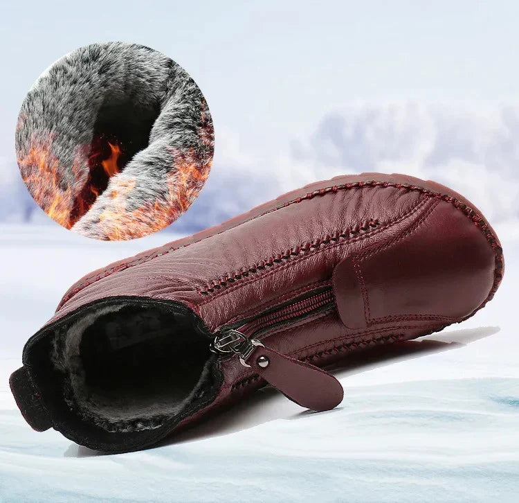 💖✨👞【35-41】Ručno rađene talijanske ženske neklizajuće gležnjače od prave kože