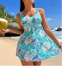 🏖️👙【50% popusta】🌴【S-6XL】Novi elegantni kupaći kostim s printom za veće veličine, seksi, moderan i udoban