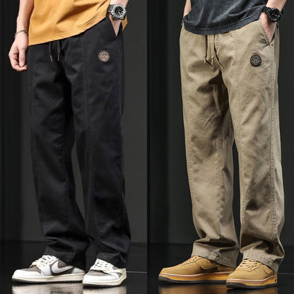 【M-5XL】Moderne, udobne i široke muške ležerne hlače, idealne za jesen i zimu ✅【40-100】-3794276
