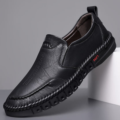 💖👞【Vremenski ograničena ponuda】🔥💥【39-44】2025 nove muške ležerne kožne cipele s mekim potplatom prozračne cipele od kravlje kože