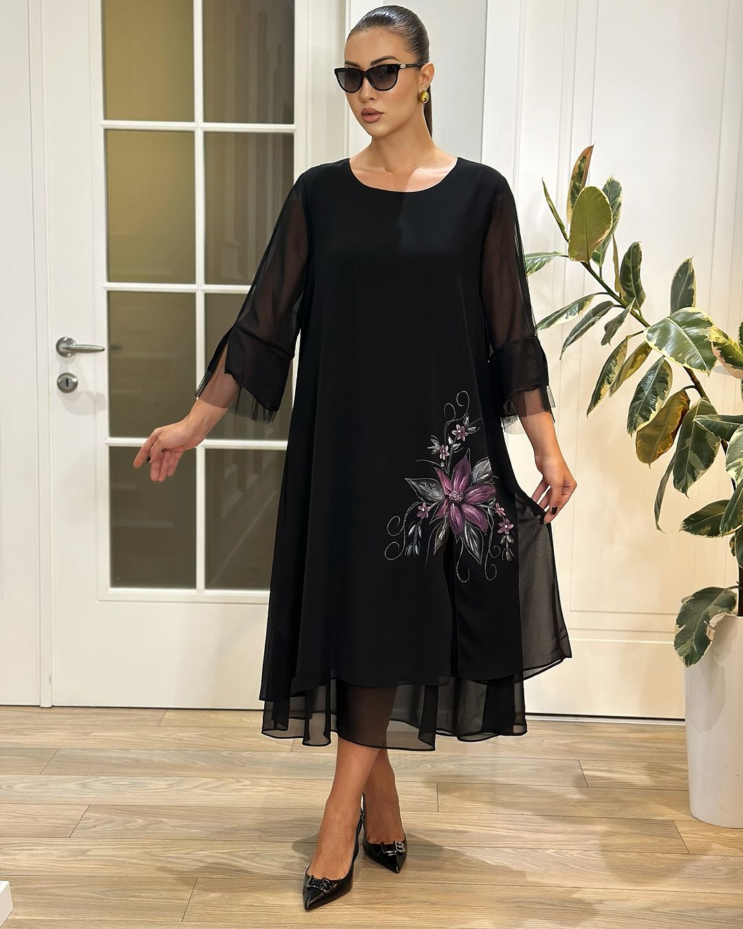 🔥👗【S-5XL】💖🌹2025 nova ljetna modna ležerna haljina, haljina za predenje, udobna i prozračna, prikladna za svaki dan
