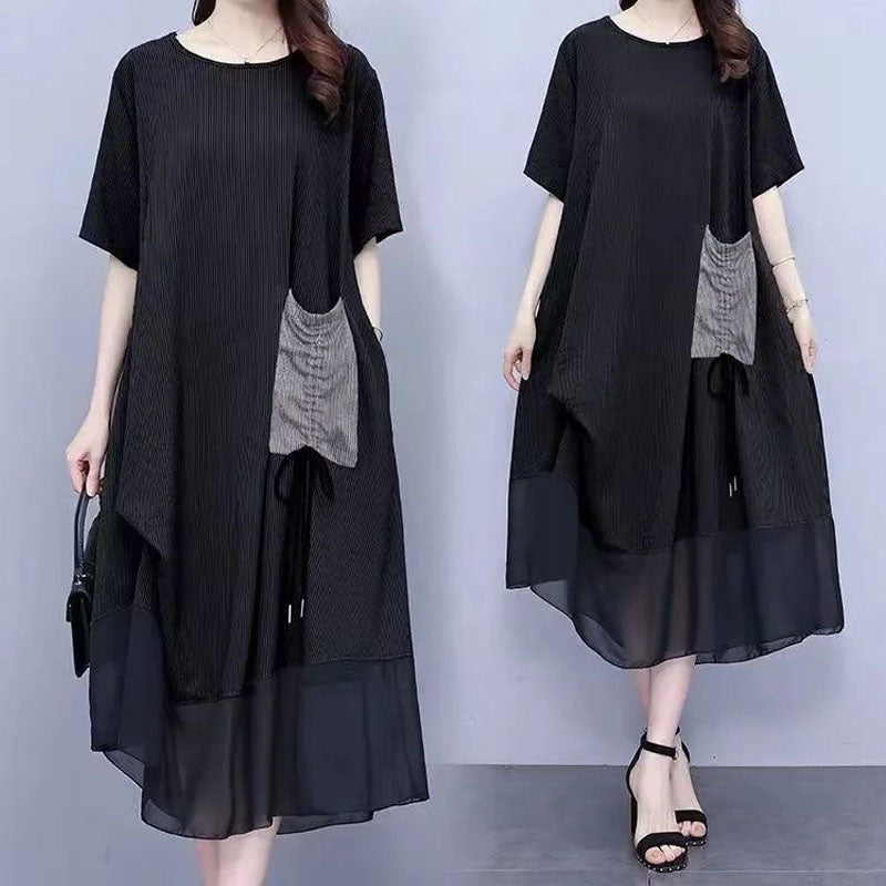 🔥👗【L-5XL】Moderna i udobna haljina