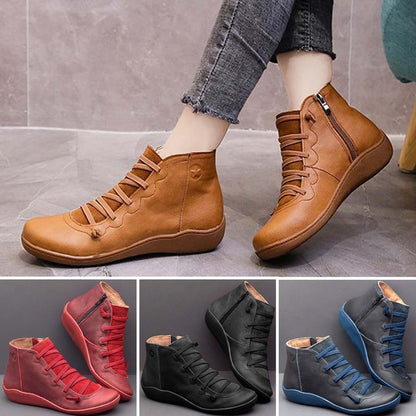 🔥【35-43】2025 Jesen i Zima Nove ženske ležerne ravne Martinje čizme