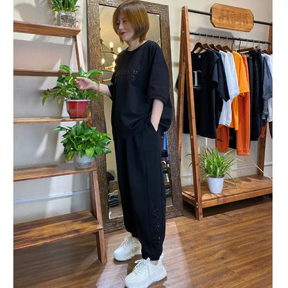 🌹🔥【M-4XL】【Majice + hlače】Novi ženski sportsko-ležerni set odjeće 2025