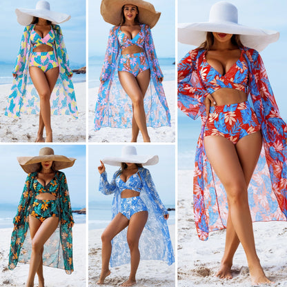 🩱🏖️【40-50 kg】Seksi i moderan kupaći kostim od tri dijela