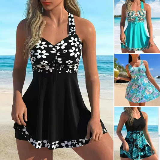 🏖️👙【50% popusta】🌴【S-6XL】Novi elegantni kupaći kostim s printom za veće veličine, seksi, moderan i udoban