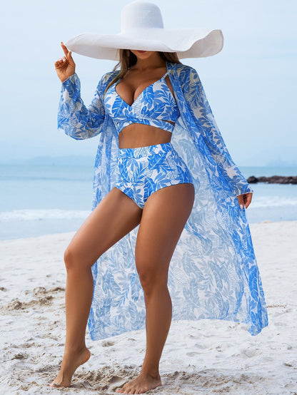 🩱🏖️【40-50 kg】Seksi i moderan kupaći kostim od tri dijela