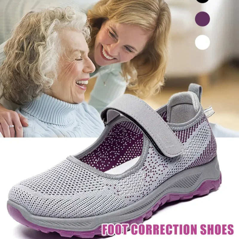 🤩【Kupite 1, dobijete 1 gratis】🤩【36-41】Udobne i prozračne neklizajuće cipele za srednje i starije osobe