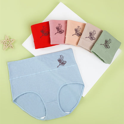 💖Prošlog dana 50% popusta - 【6-dijelni set】Pure pamučne gaćice visokog struka plus veličine za podizanje bokova [40-100 KG]