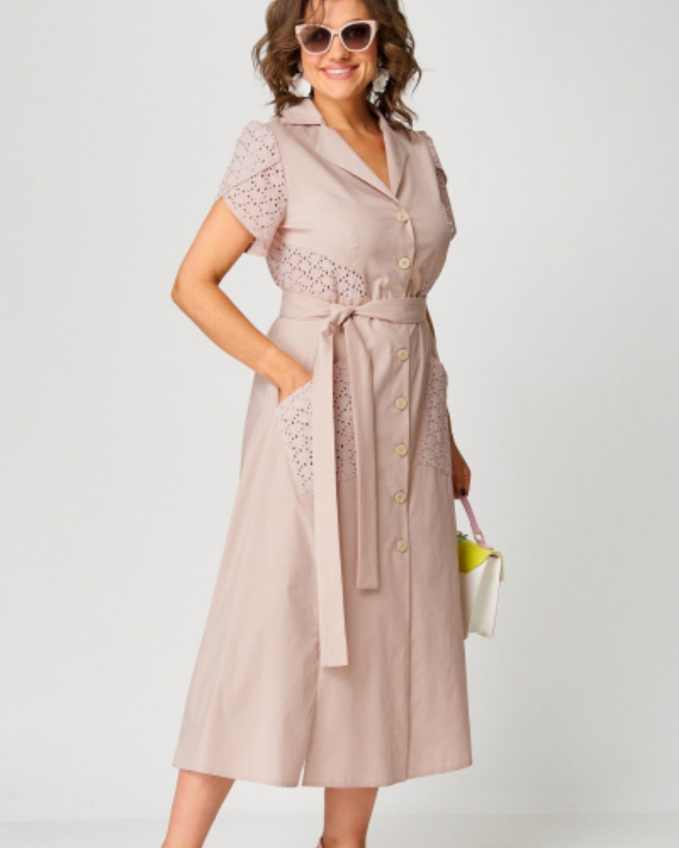 💞【S-5XL】Nova pamučna, modna, ležerna, mekana haljina ugodna za kožu iz 2025.