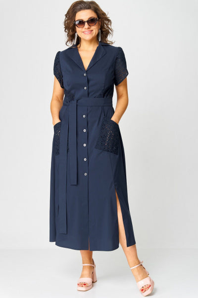 💞✨【Novo za ljeto🔥】【S-5XL】2025 Modna ležerna, visokokvalitetna pamučna, lanena košulja s ovratnikom i duga suknja