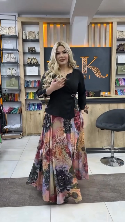 💥【S-5XL】Novi dolazak iz 2025. -👗😍 Ljetna elegantna i moderna haljina za rotiranje - 50% popusta