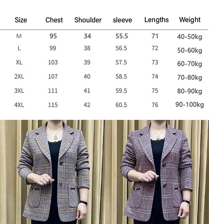 ✨🧥【M-4XL】Nova ženska jesensko-zimska jakna s reverima