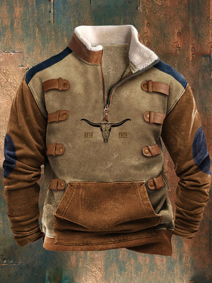 🔥Moderan muški džemper 3D – Topao i za jesen/zimu