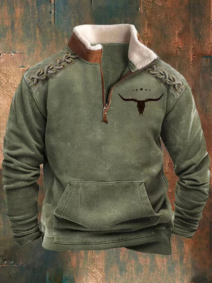 🔥Moderan muški džemper 3D – Topao i za jesen/zimu