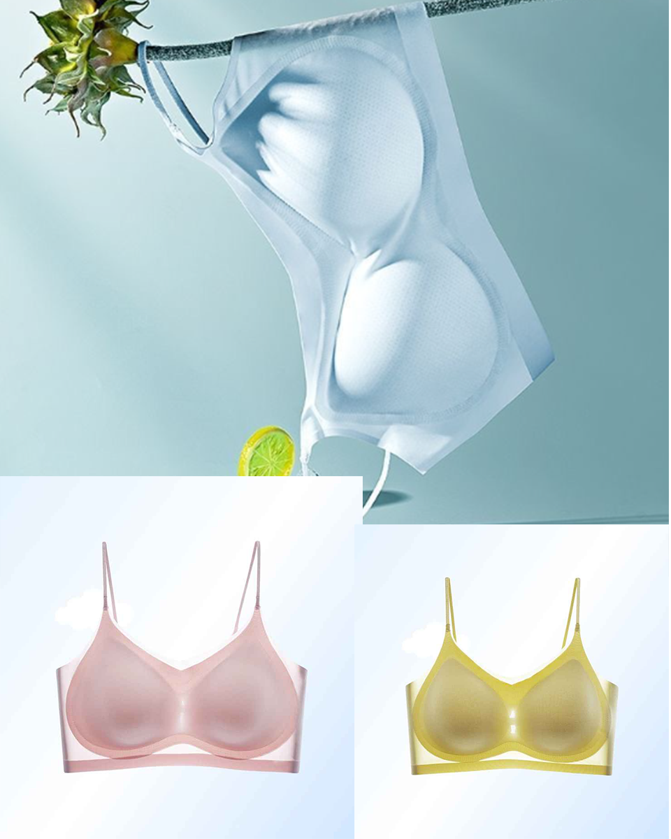 🧊🍃【M-4XL】【Set od 2】Ženski tanki prozračni bešavni ljetni grudnjak