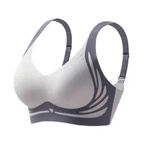 😍【Paket od 2 komada】Ženski jednodijelni grudnjak bez žica, sportski grudnjak Jednodijelno donje rublje❤️【40-85KG】Udobno i prozračno