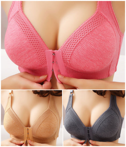 💥【3 komada】Visokokvalitetni push-up grudnjak bez šavova, moderan i seksi, sprečava opuštanje-3869045