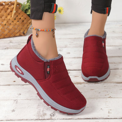 🔥【35-48】Uniseks zimske čizme s podstavom od pliša – tople, udobne i protuklizne za hladno vrijeme.