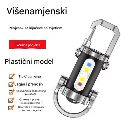 【Kupi 2 i dobiješ 2 besplatno】🔥Velika ponuda🔥Mini svjetiljka za ključeve, super svijetla i vodootporna s izlazom od 1200 lm
