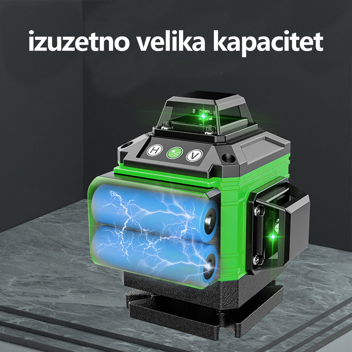 🧰 🔧 Precizna laserska libela 3u1 – Infracrveno mjerenje, USB punjenje i besplatan adapter! Idealna za svaki dom ili gradilište.