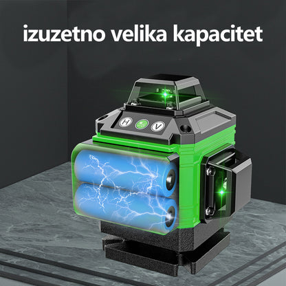 🧰 🔧 Precizna laserska libela 3u1 – Infracrveno mjerenje, USB punjenje i besplatan adapter! Idealna za svaki dom ili gradilište.