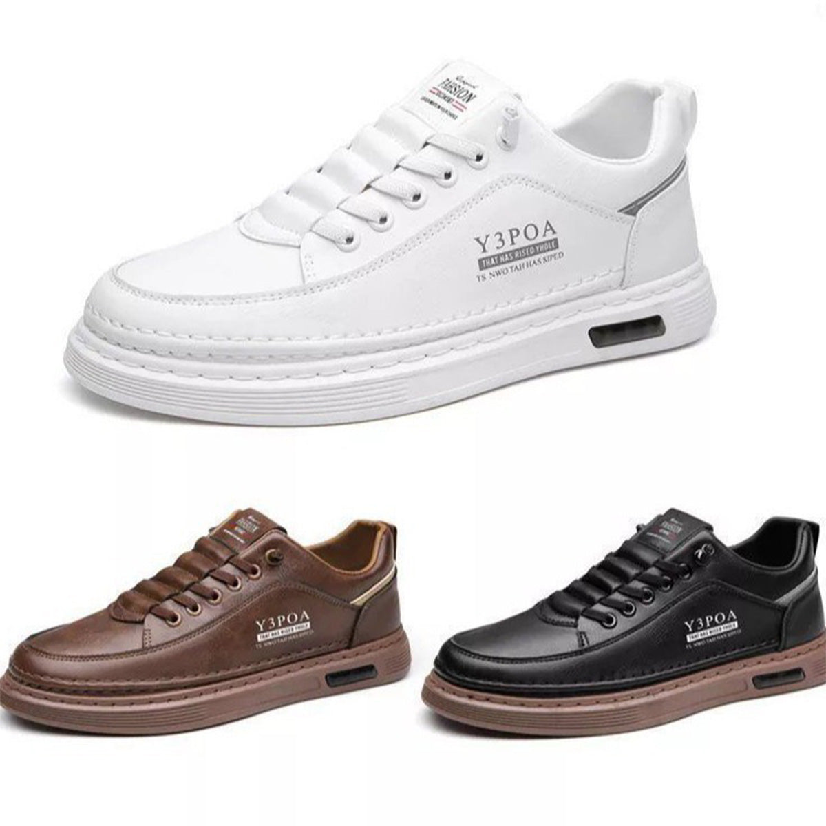 💖👟【39-44】🌹2025 nove poslovne modne muške prozračne cipele za slobodno vrijeme od meke kože-mekani i udobni potplati