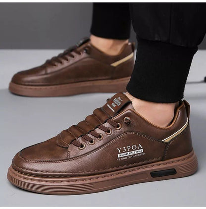 💖👟【39-44】🌹2025 nove poslovne modne muške prozračne cipele za slobodno vrijeme od meke kože-mekani i udobni potplati