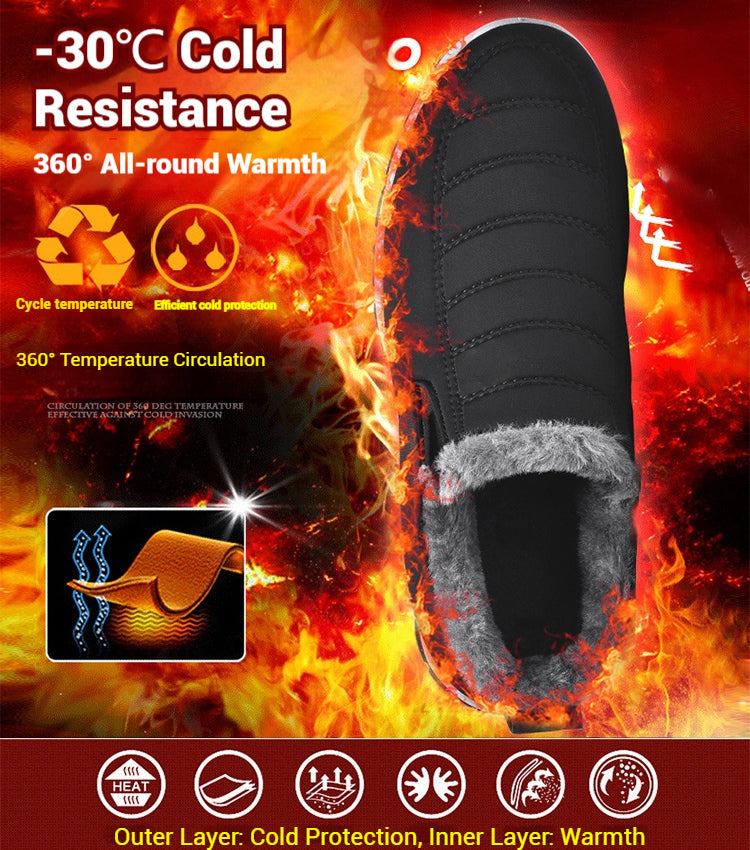 🔥【35-48】Uniseks zimske čizme s podstavom od pliša – tople, udobne i protuklizne za hladno vrijeme.