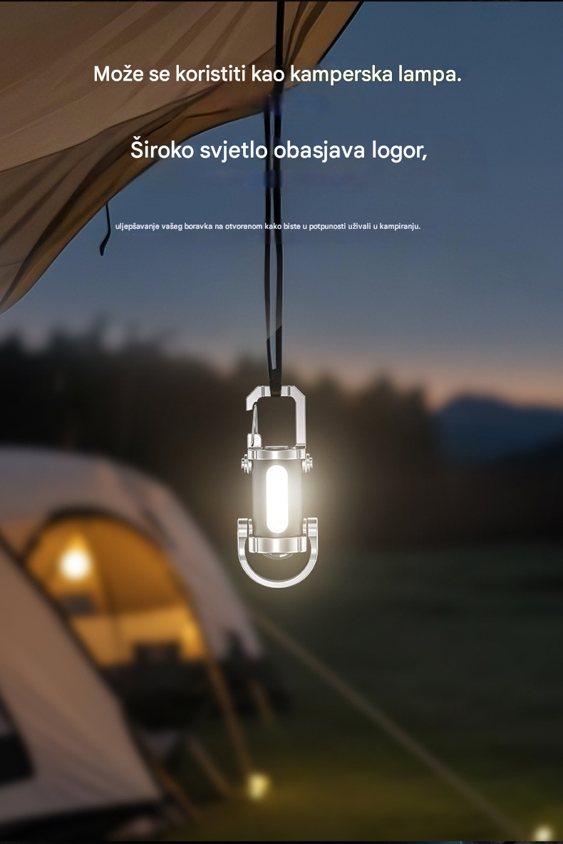 【Kupi 2 i dobiješ 2 besplatno】🔥Velika ponuda🔥Mini svjetiljka za ključeve, super svijetla i vodootporna s izlazom od 1200 lm