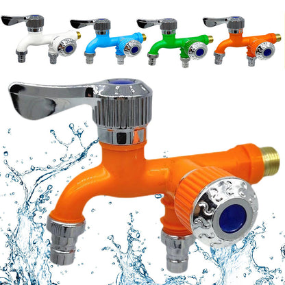 🧰Jedna unutra i dva izlaza podesiva slavina vrtna slavina kupaonski pribor-3878342