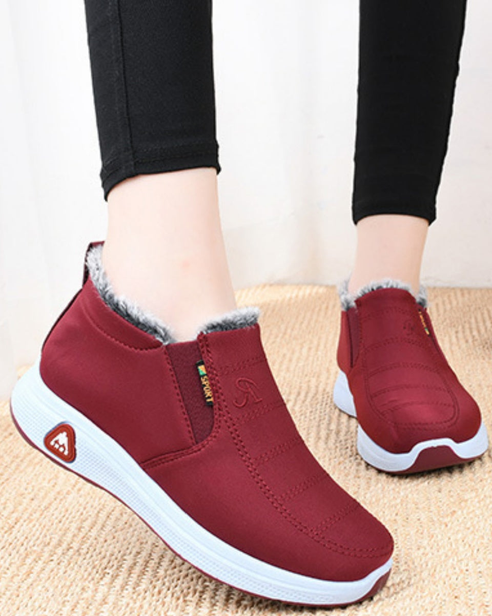 🔥Baršun i zadebljanje🔥【35-41】Ženske tople pamučne vodootporne zimske cipele-3854285