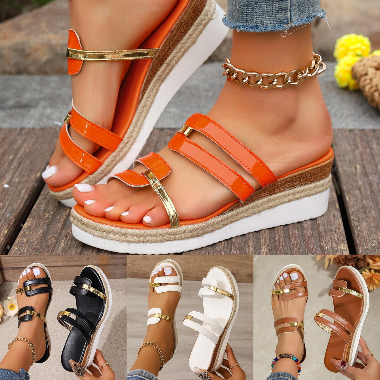 🔥✨【Ljetni specijal】👡 Visokokvalitetne ženske sandale, ljeto 2025., nove, jednostavne, moderne, ležerne