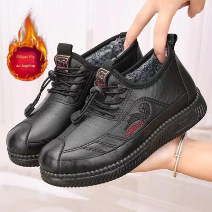 👞🌹💖【35-41】Ženske tople kožne cipele za jesen/zimu 2025. s mekim, neklizajućim potplatom